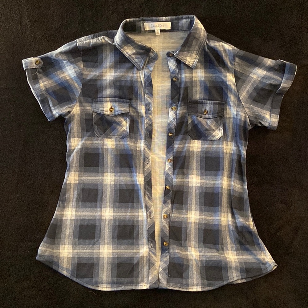 short sleeve flannel